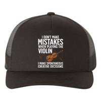 Funny Violin For Men Women Violin Player Orchestra Teacher Yupoong Adult 5-Panel Trucker Hat