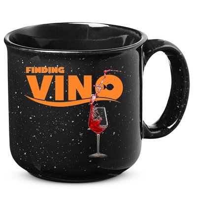 Finding Vino For Wine Lovers 15oz Campfire Ceramic Mug