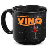 Finding Vino For Wine Lovers 15oz Campfire Ceramic Mug