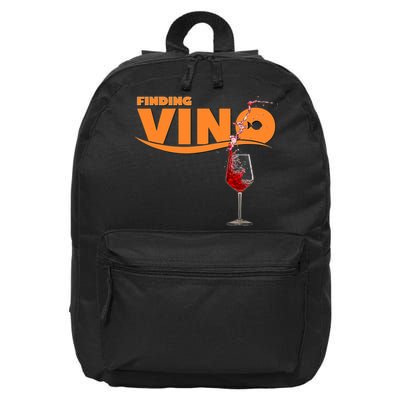 Finding Vino For Wine Lovers 16 in Basic Backpack