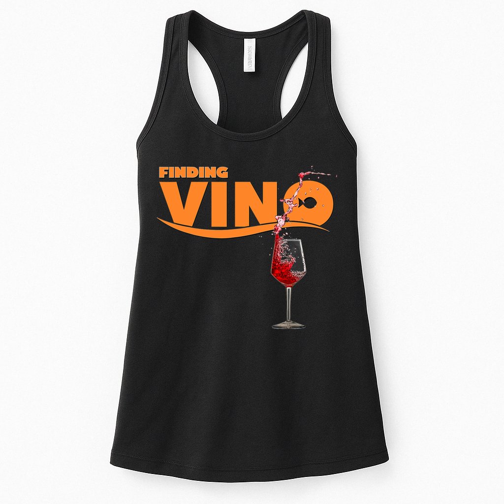 Finding Vino For Wine Lovers Womens Tank Top