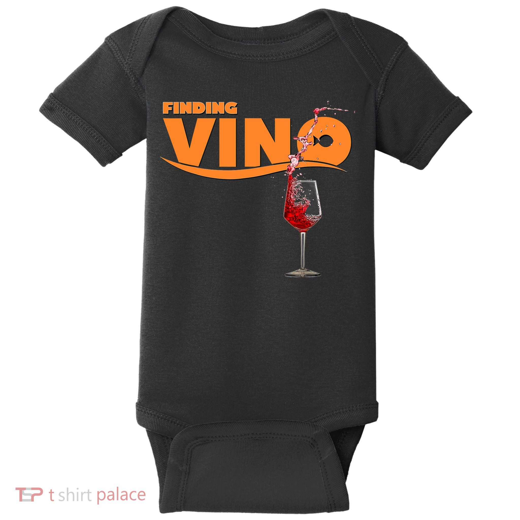 Finding Vino For Wine Lovers Baby Bodysuit