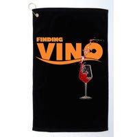 Finding Vino For Wine Lovers Golf Towel