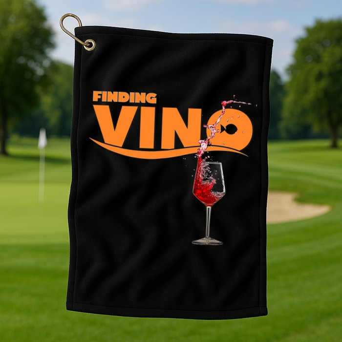 Finding Vino For Wine Lovers Golf Towel