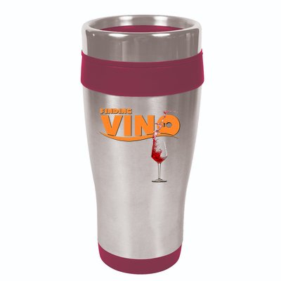 Finding Vino For Wine Lovers 16oz Travel Tumbler