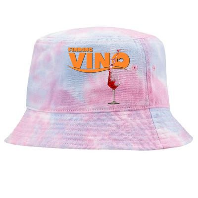 Finding Vino For Wine Lovers Tie-Dyed Bucket Hat