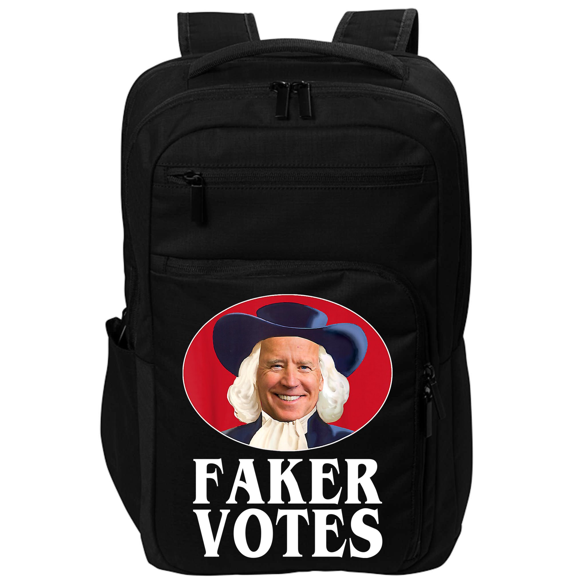 Faker Votes Funny Joe Biden Election Impact Tech Backpack