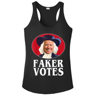 Faker Votes Funny Joe Biden Election Ladies PosiCharge Competitor Racerback Tank
