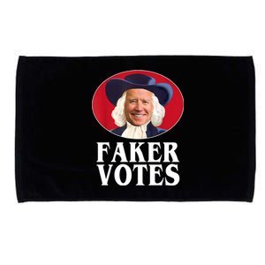 Faker Votes Funny Joe Biden Election Microfiber Hand Towel