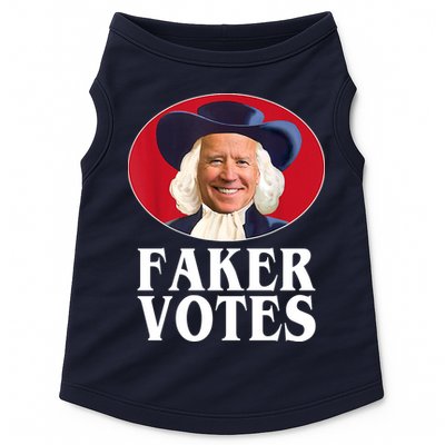 Faker Votes Funny Joe Biden Election Doggie Tank