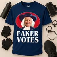 Faker Votes Funny Joe Biden Election Cooling Performance Crew T-Shirt