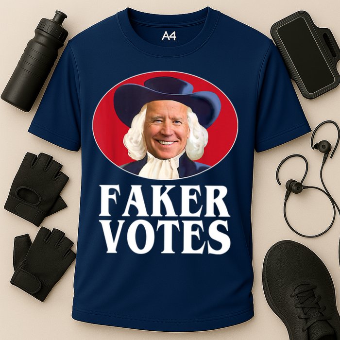 Faker Votes Funny Joe Biden Election Cooling Performance Crew T-Shirt