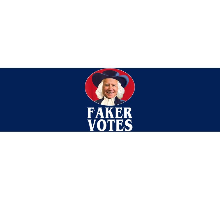 Faker Votes Funny Joe Biden Election Bumper Sticker