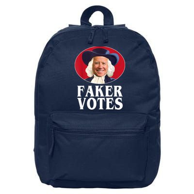 Faker Votes Funny Joe Biden Election 16 in Basic Backpack