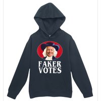 Faker Votes Funny Joe Biden Election Urban Pullover Hoodie