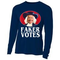 Faker Votes Funny Joe Biden Election Cooling Performance Long Sleeve Crew