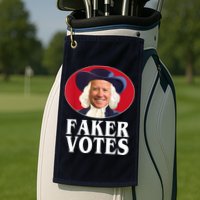 Faker Votes Funny Joe Biden Election Golf Towel