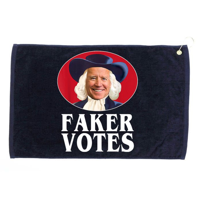 Faker Votes Funny Joe Biden Election Grommeted Golf Towel