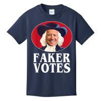 Faker Votes Funny Joe Biden Election Kids T-Shirt