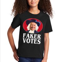Faker Votes Funny Joe Biden Election Kids T-Shirt