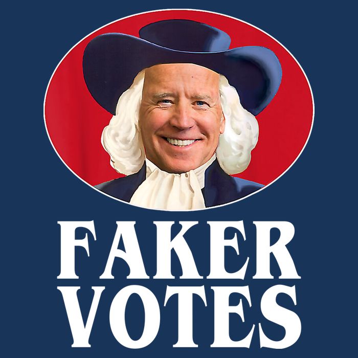 Faker Votes Funny Joe Biden Election Kids T-Shirt