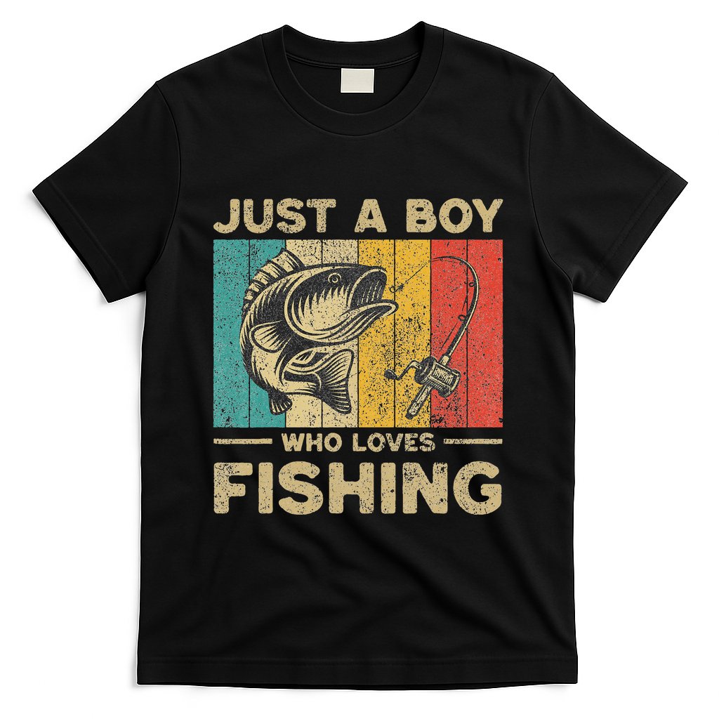 Funny Vintage Fishing Jokes Fisherman Bass Fish T-Shirt