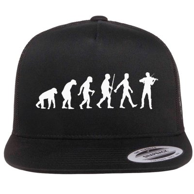 Funny Violin For  Orchestra Violin Player Lovers Flatbill Hat