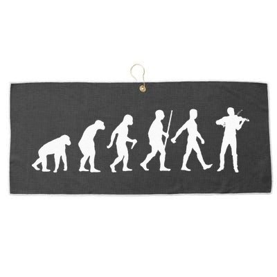 Funny Violin For  Orchestra Violin Player Lovers Large Microfiber Waffle Golf Towel