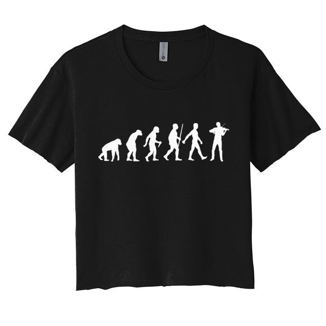 Funny Violin For  Orchestra Violin Player Lovers Crop Top