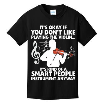 Funny Violin For Men Women Music Instrument Player Musicians Kids T-Shirt