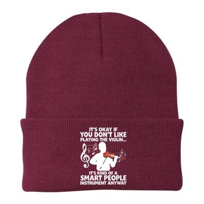 Funny Violin For Men Women Music Instrument Player Musicians Beanie