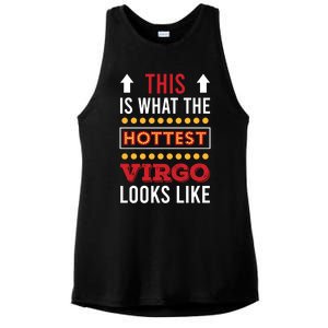 Funny Virgo Facts Saying Astrology Horoscope Birthday Gift Ladies PosiCharge Tri-Blend Wicking Tank