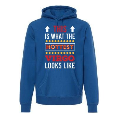 Funny Virgo Facts Saying Astrology Horoscope Birthday Gift Premium Hoodie