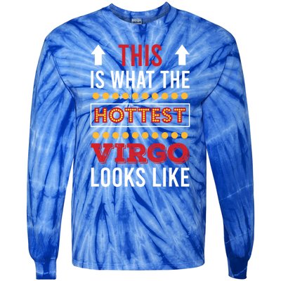 Funny Virgo Facts Saying Astrology Horoscope Birthday Gift Tie-Dye Long Sleeve Shirt