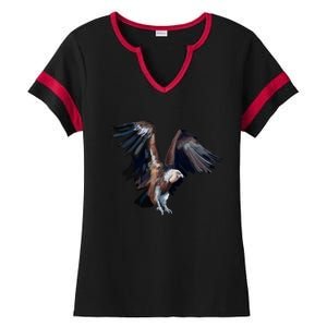 Flying Vulture Ladies Halftime Notch Neck Tee