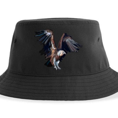 Flying Vulture Sustainable Bucket Hat