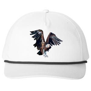 Flying Vulture Snapback Five-Panel Rope Hat