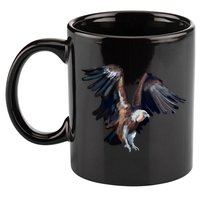 Flying Vulture 11oz C Handle Ceramic Mug