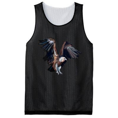 Flying Vulture Mesh Reversible Basketball Jersey Tank