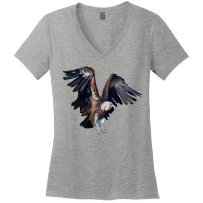 Flying Vulture Women's V-Neck T-Shirt