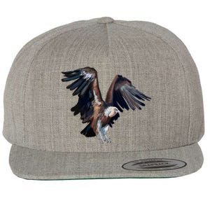 Flying Vulture Wool Snapback Cap