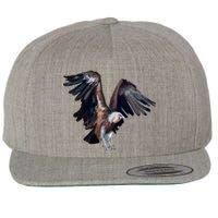 Flying Vulture Wool Snapback Cap