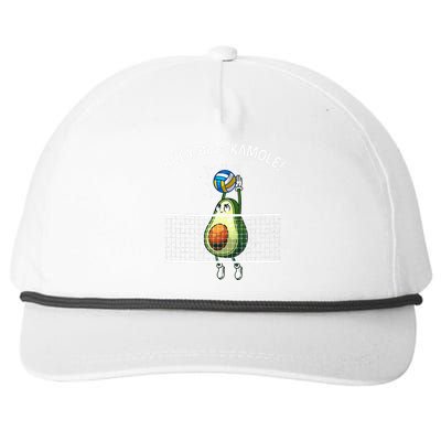 Funny Volleyball For  Holy Guacamole Player Blocker Snapback Five-Panel Rope Hat