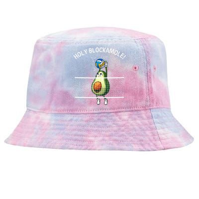 Funny Volleyball For  Holy Guacamole Player Blocker Tie-Dyed Bucket Hat