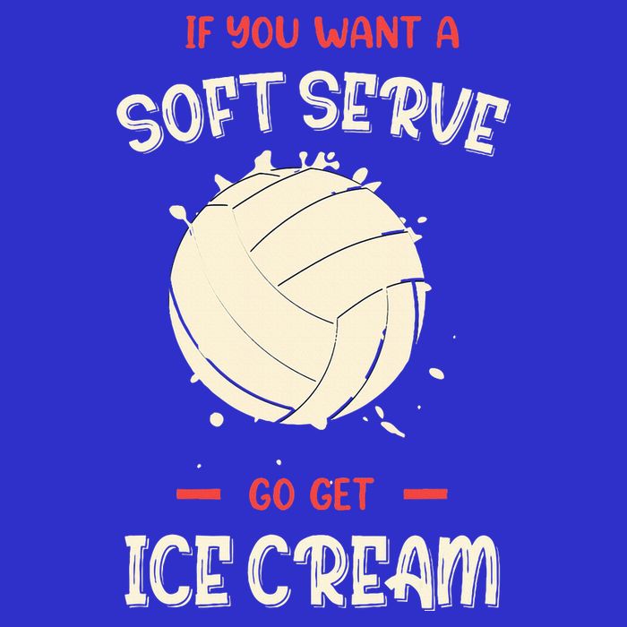 Funny Volleyball  Button