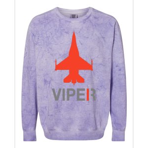 F16 Viper Colorblast Crewneck Sweatshirt