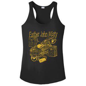 Favorite Vegetable Father John Misty Ladies PosiCharge Competitor Racerback Tank