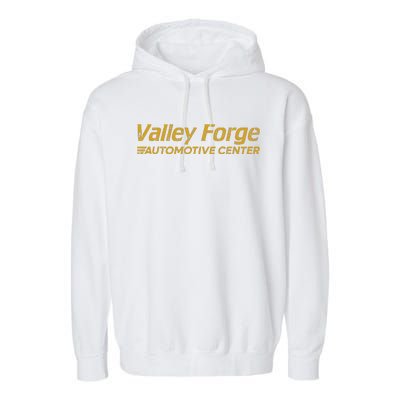 Funny Valley Forge Automotive Distressed Look Garment-Dyed Fleece Hoodie