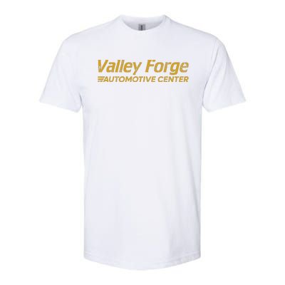 Funny Valley Forge Automotive Distressed Look Softstyle CVC T-Shirt