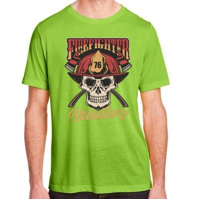 Firefighter Volunteer Adult ChromaSoft Performance T-Shirt